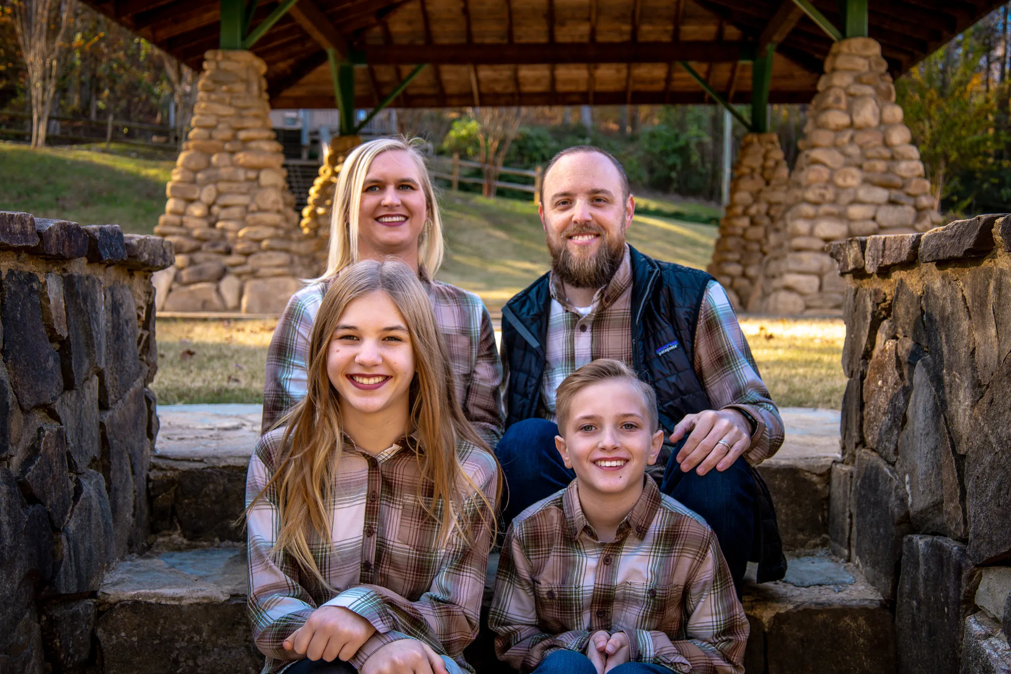 Fall family portrait